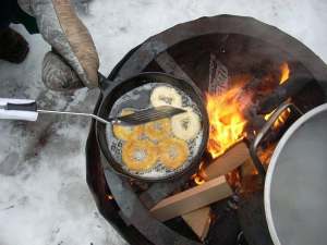 10.Marina's campfire donuts, January 2009...