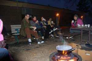 9.Cambpell Rink campfire circle, 2010...